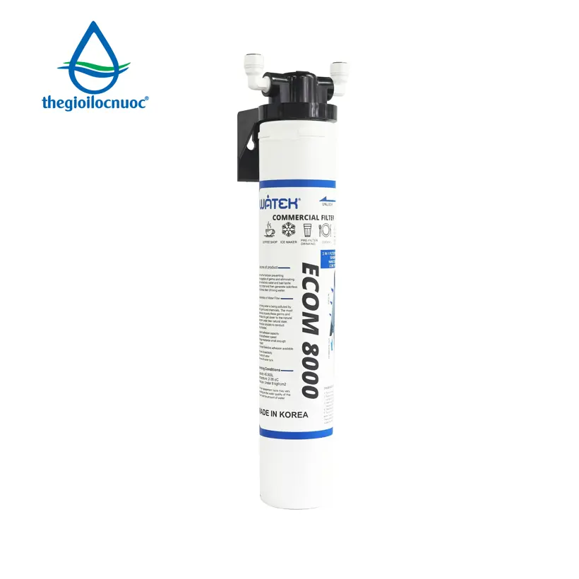 Bộ lọc nước thương mại Watek, model ECOM8000